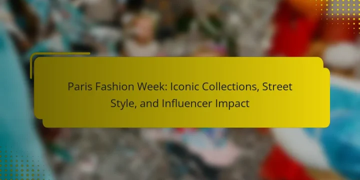 Paris Fashion Week: Iconic Collections, Street Style, and Influencer Impact